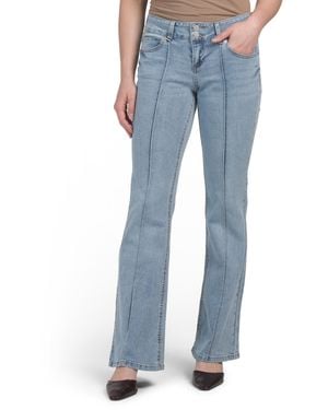TJ Maxx Low Rise Bootcut Double Button Jeans For Spandex/Cotton/Polyester - Blue