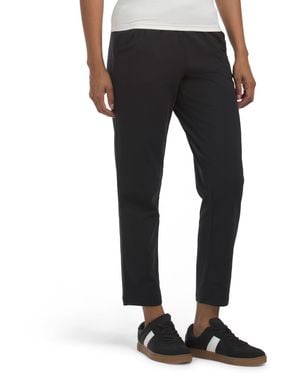 TJ Maxx Polarlux Avenue Straight Leg Pants For Spandex/Polyester - Black