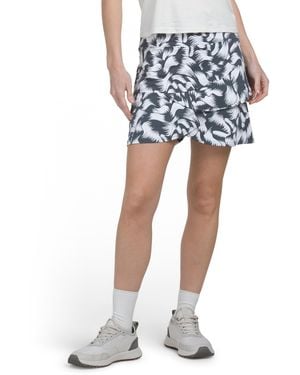 TJ Maxx Yaya Ice Skort, Nylon/Spandex/Polyester - Blue