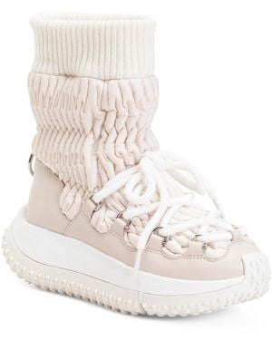 TJ Maxx Kapok Candy Bootie For Leather - White