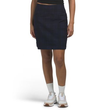 TJ Maxx Jacquard Skort For Nylon/Viscose - Blue