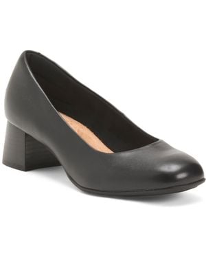 TJ Maxx Leather Peach Shoes For - Black