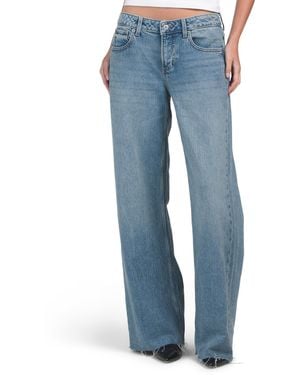 TJ Maxx Baggy Wide Leg Jeans For Cotton - Blue