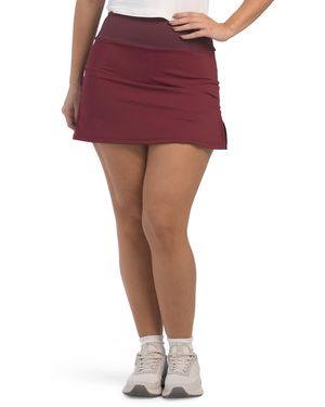TJ Maxx Course Skirt, Spandex/Polyester - Red