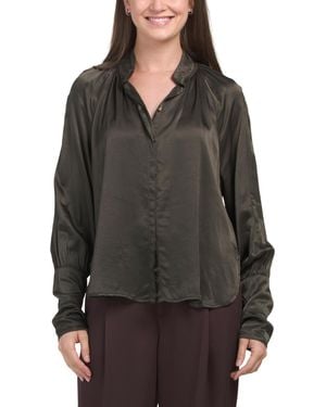 TJ Maxx Thomasin Top For Viscose/Rayon - Gray