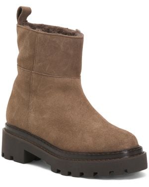 TJ Maxx Suede Josie Ankle Boots For - Brown