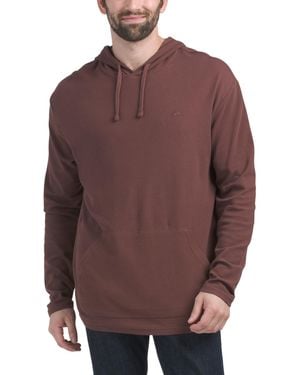 TJ Maxx Drills Hooded Thermal Top For Cotton - Purple