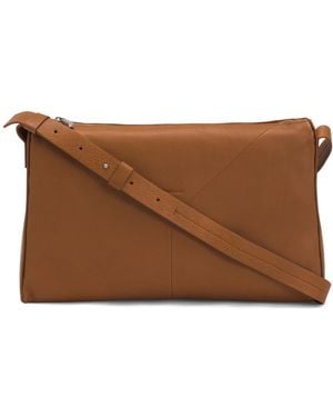 TJ Maxx Leather Freya Crossbody Shoulder Bag For - Brown