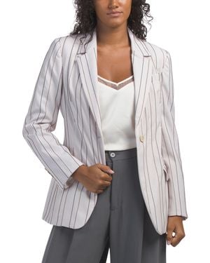 TJ Maxx Virgin Wool Blend Blazer For - Gray