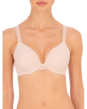TJ Maxx Full Figure Doubles Lace Trim Contour Bra For Nylon/Polyester/Rayon - Multicolor