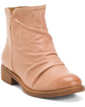 TJ Maxx Leather Beckie Boots For - Natural