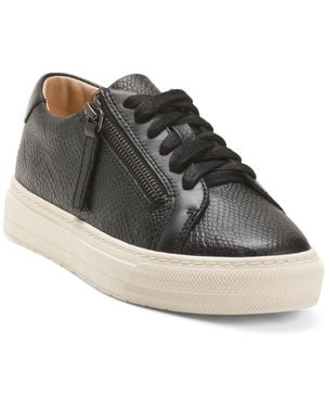 TJ Maxx Leather Billie Sneakers For - Black