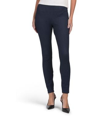 TJ Maxx Fleece Lined Denim Leggings For Spandex/Cotton/Polyester - Blue