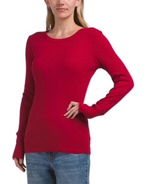 TJ Maxx Harmonia T-Shirt For Modal/Cotton - Red