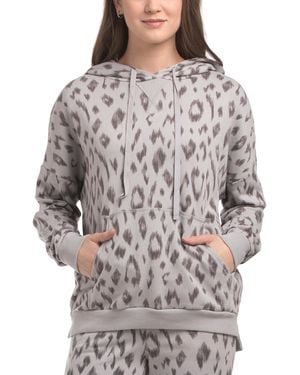 TJ Maxx Zion Hi-Lo Hoodie For Spandex/Cotton/Polyester - Gray