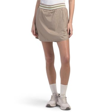 TJ Maxx Woven Penelope Skort, Polyester - Natural