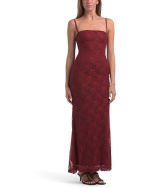 TJ Maxx Vetiver Dress For Nylon/Spandex - Red