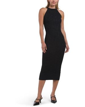 TJ Maxx Giselle Halter Dress For Nylon/Polyester - Black