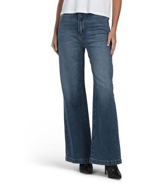 TJ Maxx 94 Wide Jeans For Cotton/Polyester/Viscose - Blue