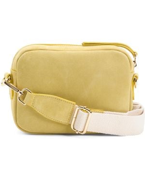 TJ Maxx Suede Carina Crossbody, /Suede - Yellow