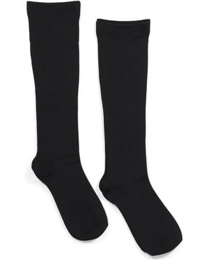 TJ Maxx 2Pk Knee Length Compression Socks, Polyester - Black