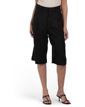 TJ Maxx Linen Zia Shorts For - Black