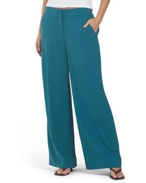 TJ Maxx Wide Leg Pants For Polyester - Blue