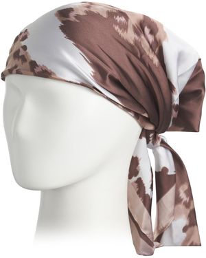 TJ Maxx Square Scarf, Polyester - Brown