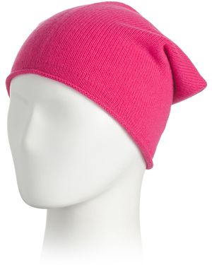 TJ Maxx Cashmere Essential Slouchy Hat For - Pink