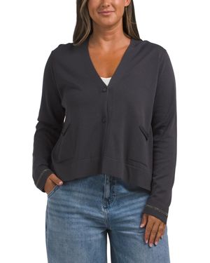TJ Maxx Cardigan, Cotton - Gray