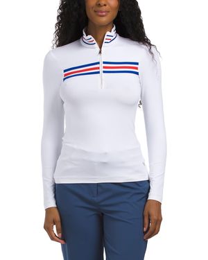 TJ Maxx The Astrid Long Sleeve Top For - White