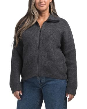 TJ Maxx Tara Turtleneck Top For Viscose - Gray
