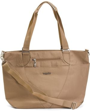 TJ Maxx Avenue Travel Tote For Leather - Natural