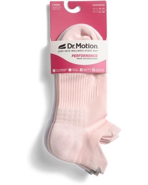TJ Maxx 2Pk Performance Knit Compression Ankle Socks For Nylon/Spandex/Cotton - Pink