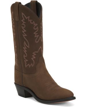 TJ Maxx Leather Western Boots For - Brown