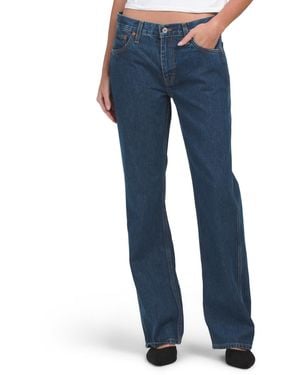 TJ Maxx 90S Mid Rise Loose Jeans For Cotton/Polyester - Blue