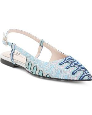 TJ Maxx Slingback Shoes For Leather - Blue