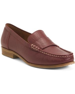 TJ Maxx Leather Issy Flats For - Brown