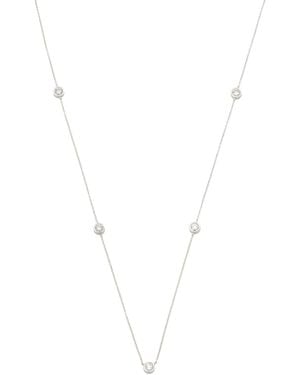 TJ Maxx 14Kt Lab Grown Diamond By The Yard Necklace, Diamond - White