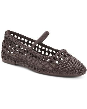 TJ Maxx Kaddy Woven Ballet Flats For Leather - Brown