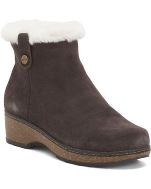 TJ Maxx Suede Kim Booties For - Brown