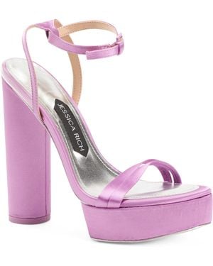 TJ Maxx Satin Platform Sandals For - Pink
