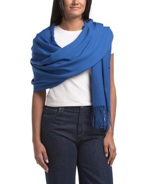 TJ Maxx Pashmina Scarf For Polyester/Viscose - Blue