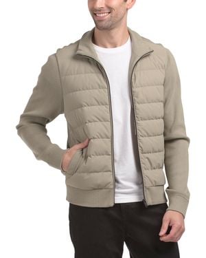 TJ Maxx Kamet Hybrid Jacket For Nylon/Polyester/Viscose - Gray