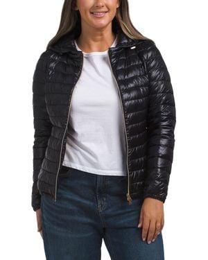 TJ Maxx Angela Puffer Coat, Polyester - Gray