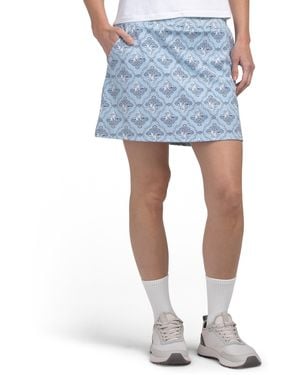 TJ Maxx Upf 50 Active A-Line Skort, Spandex/Polyester - Blue