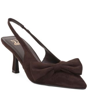 TJ Maxx Cori Slingback Heels For - Brown