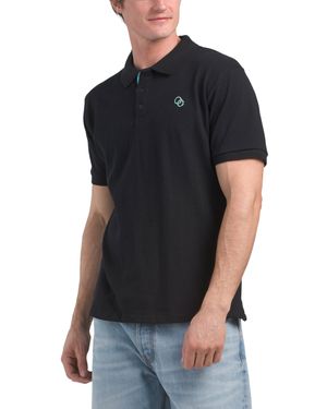 TJ Maxx Logo Polo For Cotton - Black