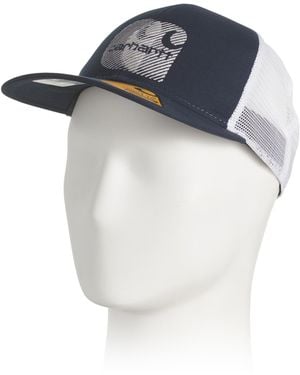 TJ Maxx Cotton Canvas And Mesh Back Logo Embroidered Cap For Cotton/Polyester - Blue