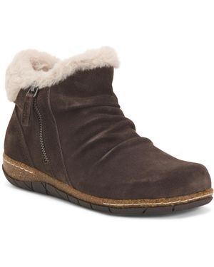 TJ Maxx Suede Eric Comfort Booties For - Brown